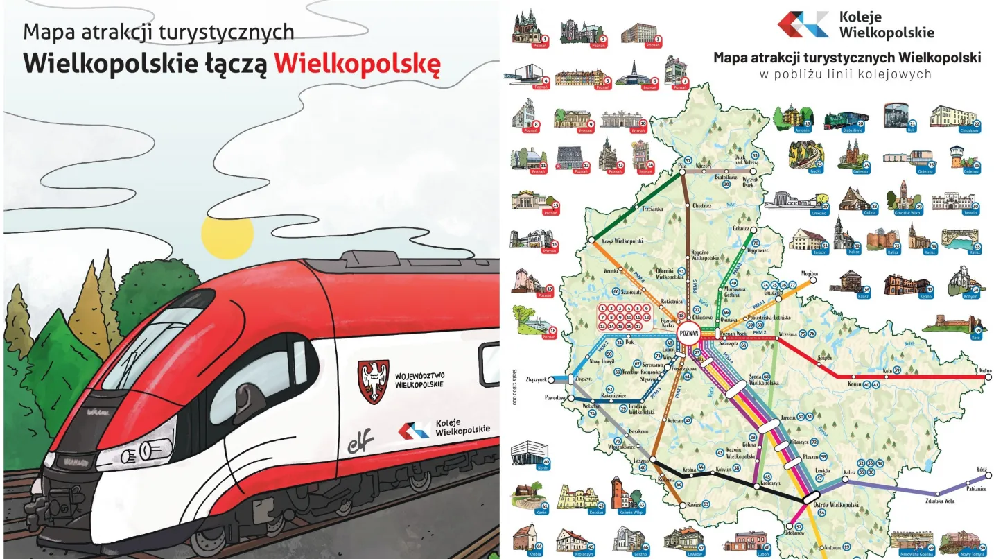 Główny obrazekMapa Wielkopolskie Łączą Wielkopolskę