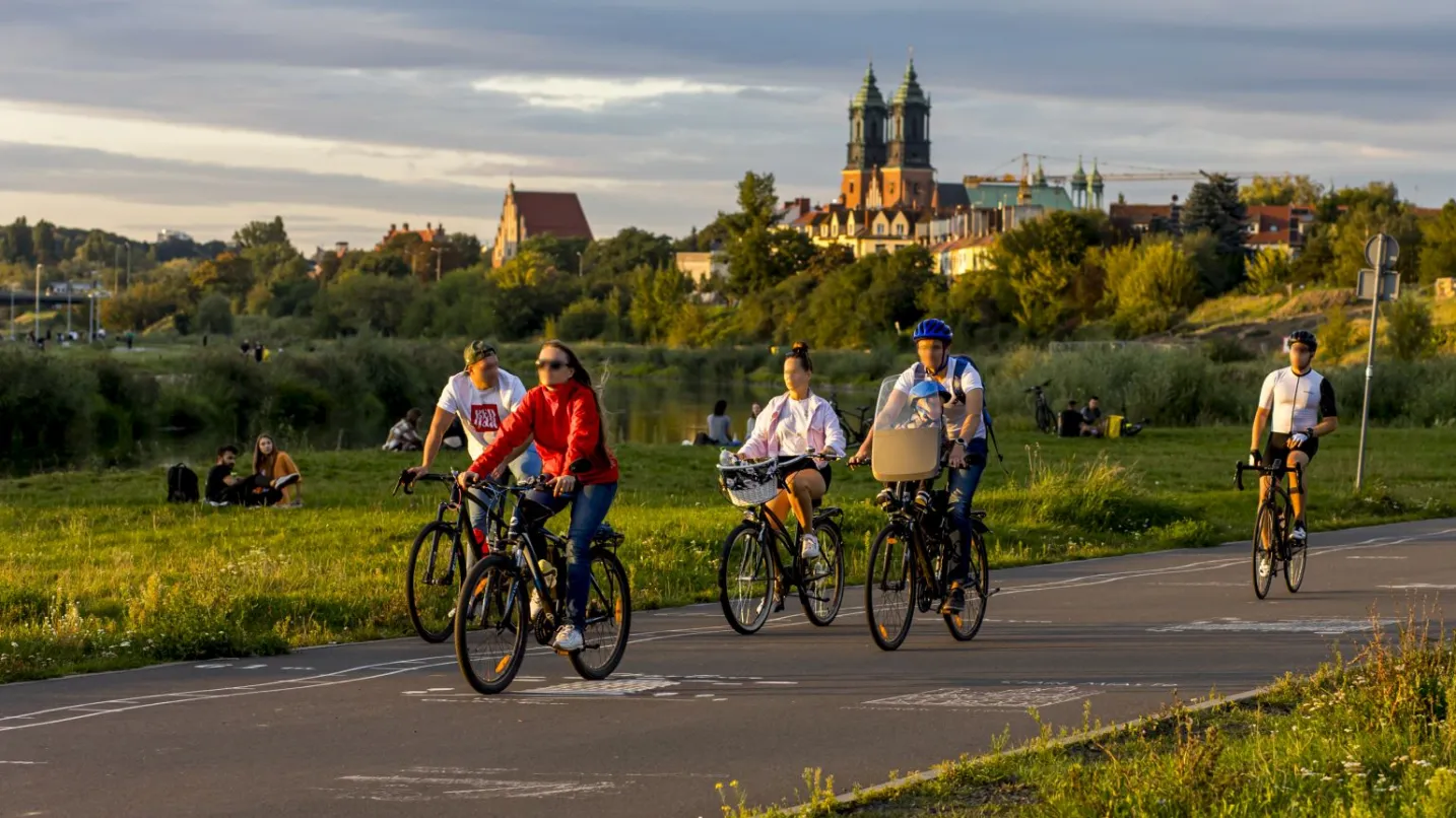Główny obrazek Biking through the green Poznań