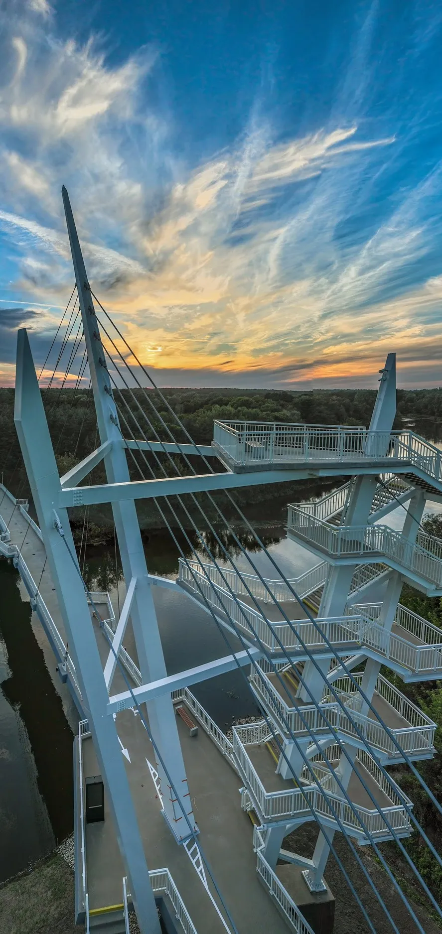 Galeria Footbridge with an observation tower in Owińska, zdjędcie #8