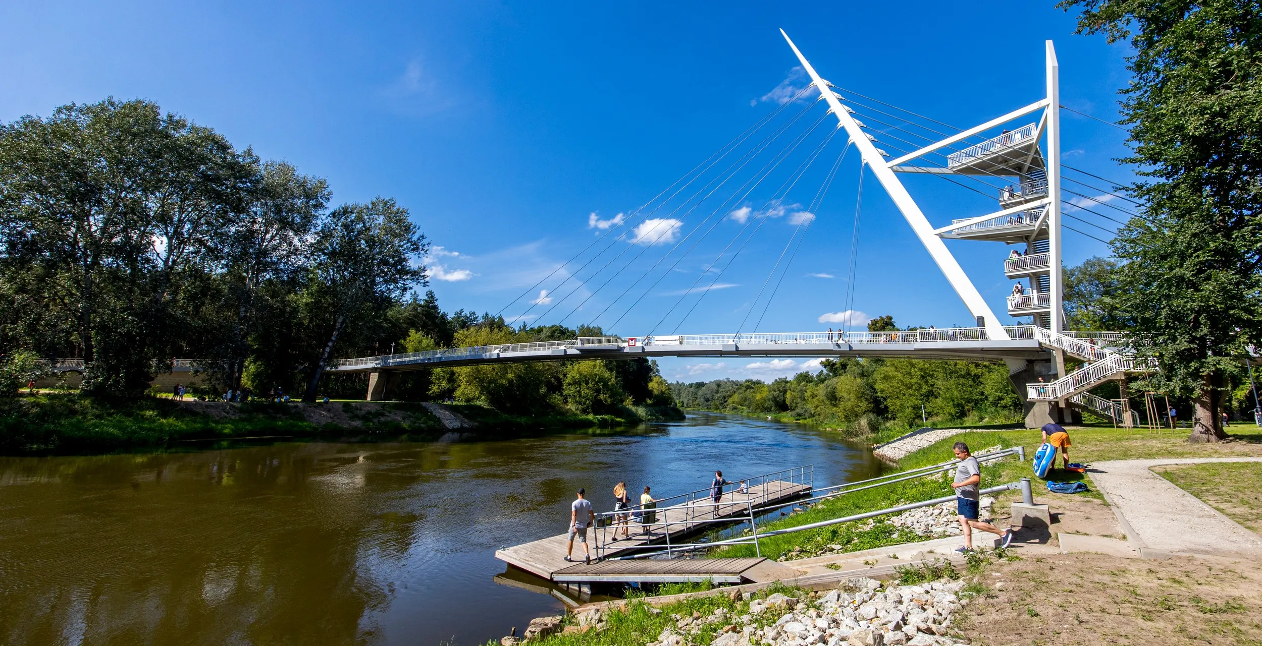 Galeria Footbridge with an observation tower in Owińska, zdjędcie #6